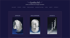 Desktop Screenshot of cynthiaeid.com